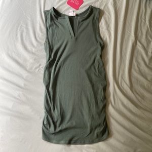 Maternity basic tank from Target.